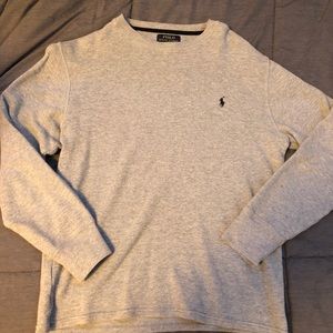 Men’s polo crewneck